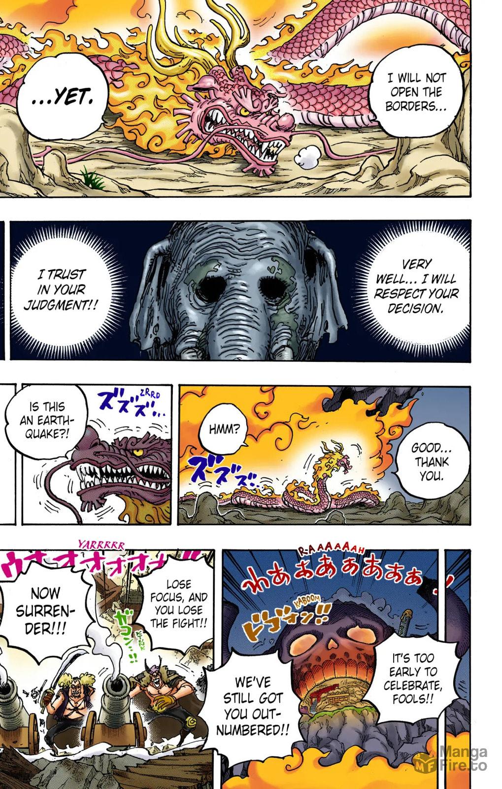 One Piece Digital Colored Chapter 1050 image 09